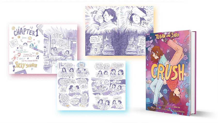 crush2 image crush2 Le double visage de la célébrité : L’histoire troublante de Tegan et Sara via Curve magazine