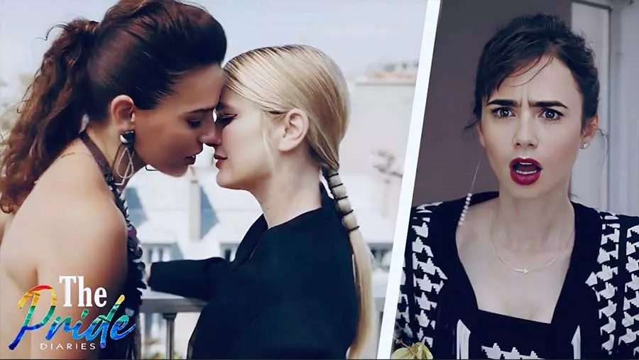 &quot;Emily in Paris&quot;, Camille dans une relation lesbienne ?