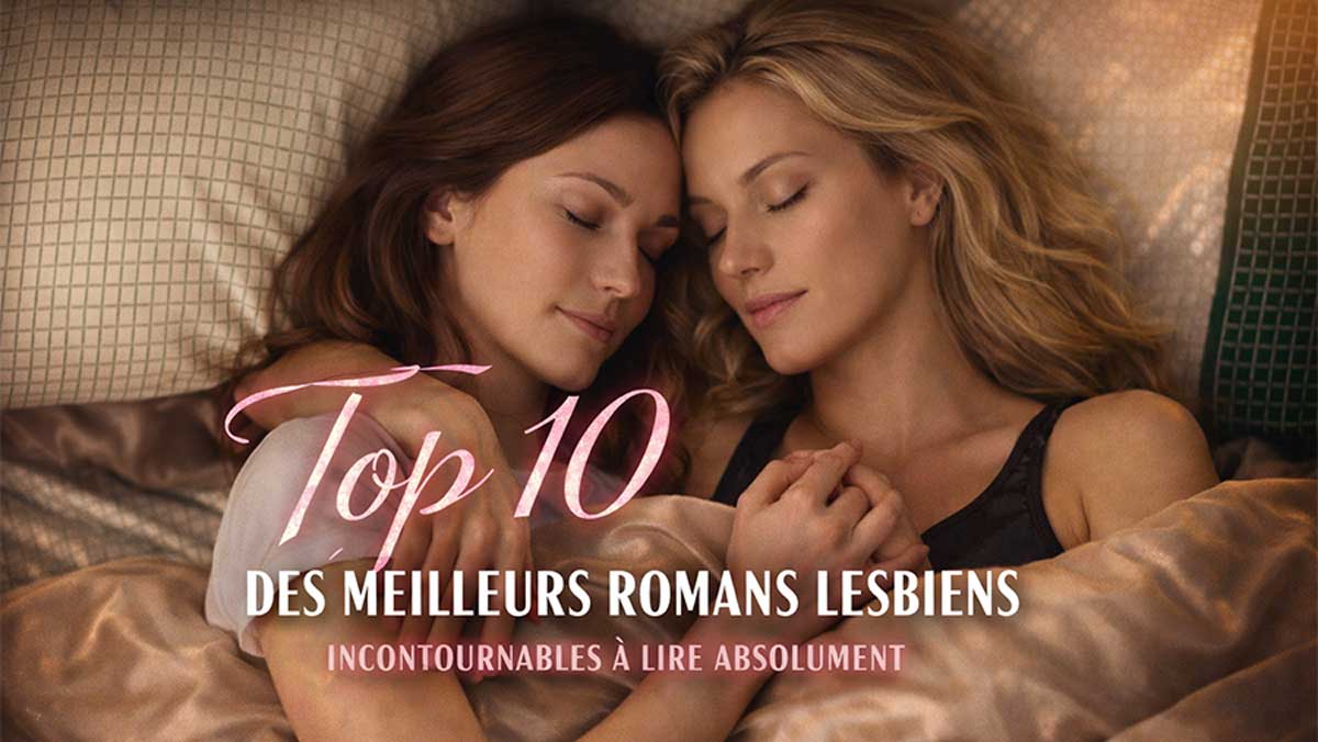 Couple de femmes dans un lit illustrant un article sur les meilleurs romans lesbiens